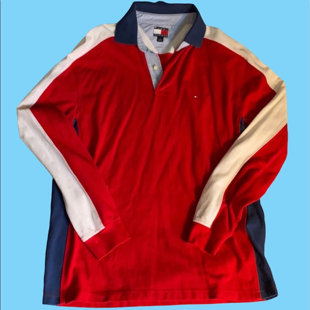Vintage Tommy Hilfiger long sleeve polo